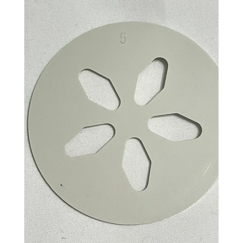 Pampered Chef Cookie Press‎ Parts Cookie Disc # 5 Replacement Disc Fast Shipping